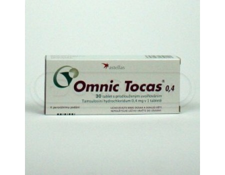 Omnic Tocas 0.4 mg. 30 tablets