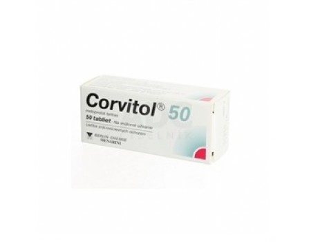 CORVITOL 50 mg. 30 tablets