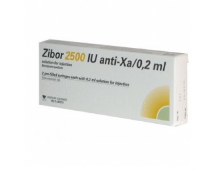 ZIBOR 2500 IU. 2 syringes