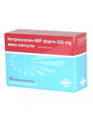 NITROXOLIN 250 mg. 30 capsules