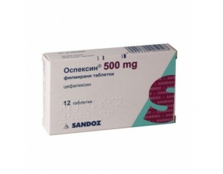 OSPEXIN 500 mg. 12 tablets