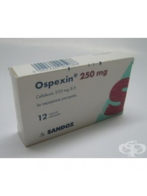 OSPEXIN 250 mg. 12 tablets