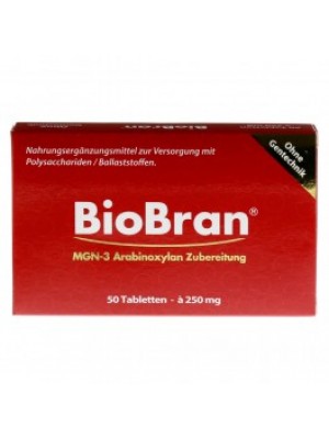 BIOBRAN 250 mg. 50 tablets