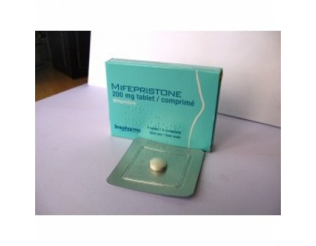 Mifepristone 200 mg. 1 tablet