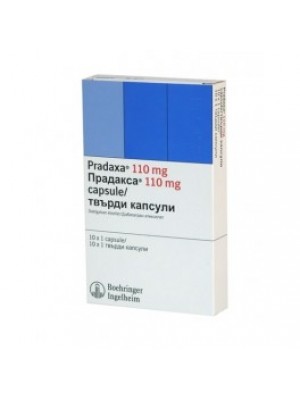 PRADAXA table. 110 mg. 10 table