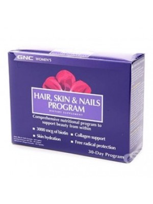 HAIR SKIN NAIL 30 DAY PROGRAM GNC
