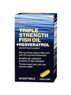 FISH OIL Resveratrol 125 mg. 60 capsules