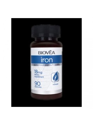IRON 18 mg. 90 capsules