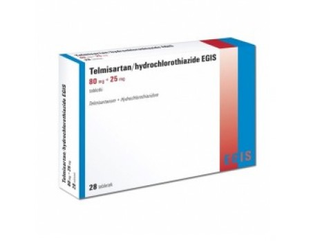 Telmisartan 80mg. / 25 mg. 28 tablets