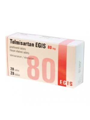 Telmisartan 80 mg. / 12.5 mg. 28 tablets