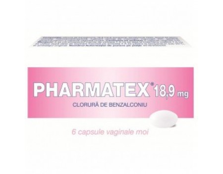 PHARMATEX 18.9 mg. 6 capsules