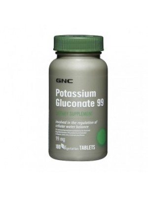 POTASSIUM Gluconate 99 mg. 100 capsules