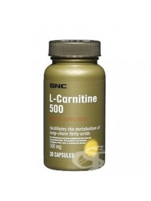 L-carnitine 500 mg. 30 tablets