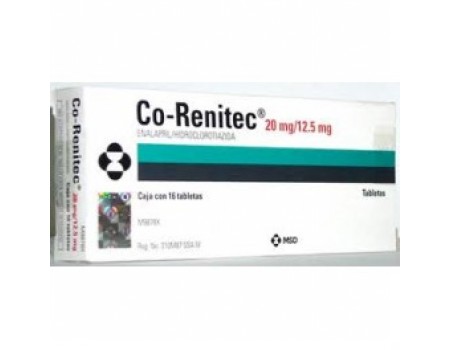 CO-RENITEC 20mg. 14 tablets