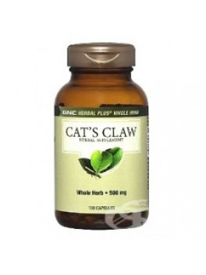 Cat's Claw 500 mg. 100 capsules