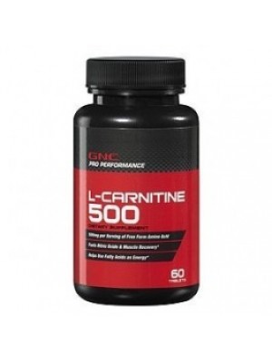 L - carnitine 500 mg. 60 tablets