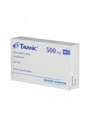 Tavanic 500 mg. 7 tablets
