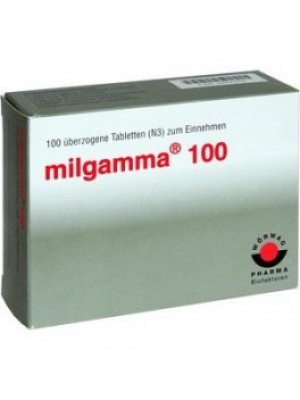 MILGAMMA 100 mg. 30 tablets