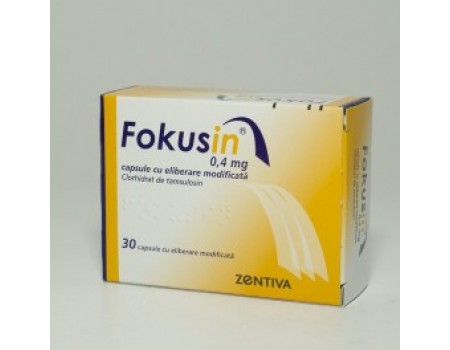 FOKUSIN 0.4 mg. 30 capsules