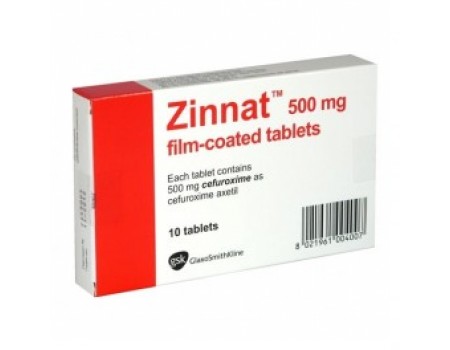 Zinnat . 500 mg. 10 tablets
