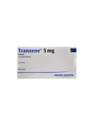TRANXENE 5 mg. 30 capsules