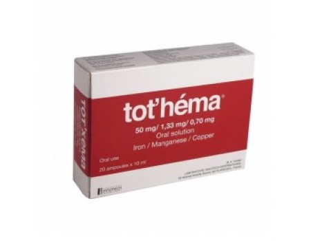 TOTHEMA 10 ml. 20 ampoules