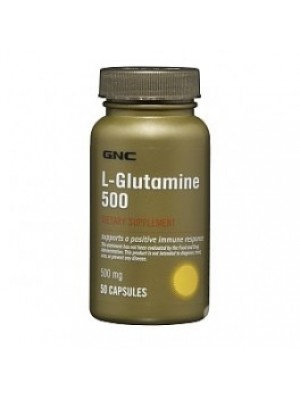 L-glutamine 500 mg. 50 capsules