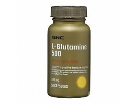 L-glutamine 500 mg. 50 capsules