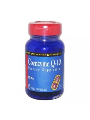 Coenzyme Q10 50mg. 60 capsules