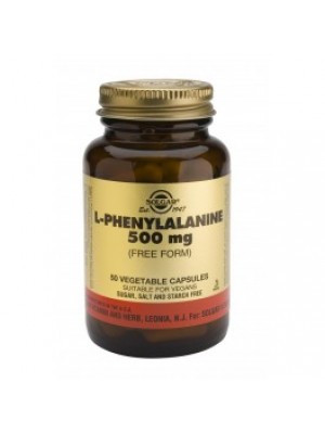 L-PHENYLALANINE 500mg. 50 capsules
