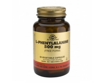 L-PHENYLALANINE 500mg. 50 capsules