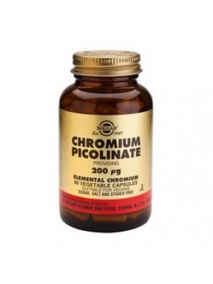 CHROMIUM PICOLINATE 200 mg. 90 capsules