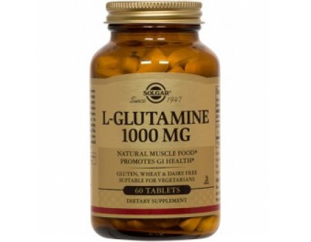 L - GLUTAMINE 1000mg. 60 tablets