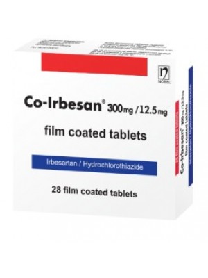 CO - IRBESAN 300 mg. / 12.5 mg. 28 tablets