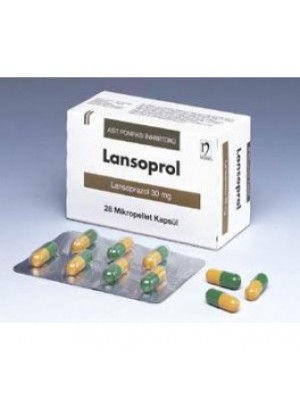 LANSOPROL 30 mg. 28 tablets
