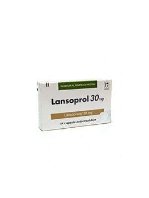 LANSOPROL 30 mg. 14 tablets
