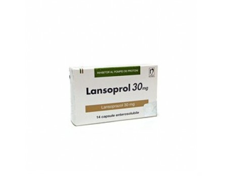 LANSOPROL 30 mg. 14 tablets