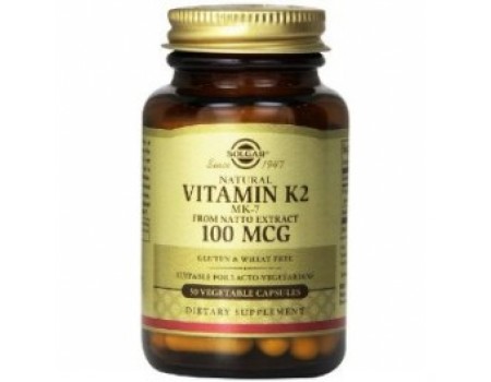 VITAMIN K2 100 mg. 50 capsules