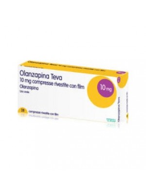 Olanzapine Teva 10 mg. 28 tablets