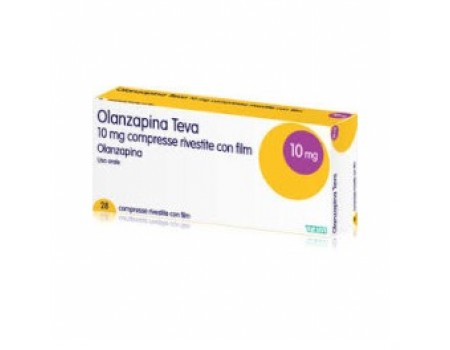 Olanzapine Teva 10 mg. 28 tablets