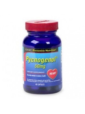 Pycnogenol 50mg. 60 capsules