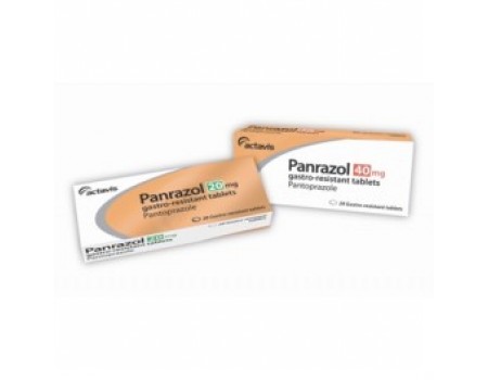 PANRAZOL 40 mg. 28 tablets