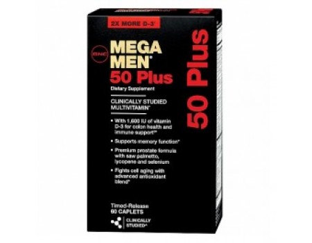 MEGA MEN 50 plus 60 tablets