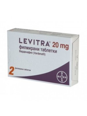 Levitra table. 20 mg. 2 table