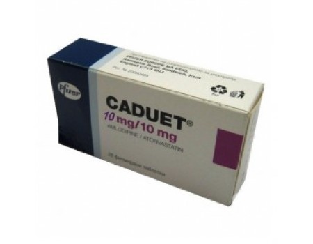CADUET . 10 mg 28 tablets
