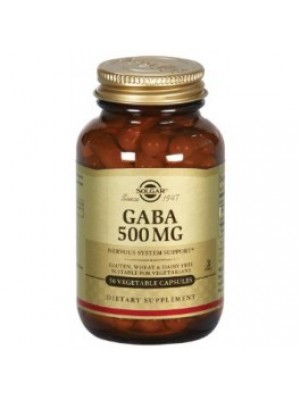 GABA 500 mg. 50 capsules