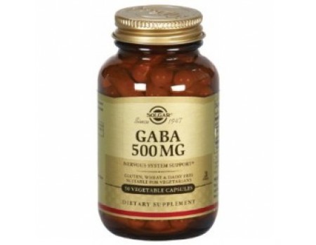 GABA 500 mg. 50 capsules