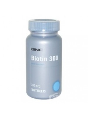 BIOTIN 300 mg. 100 capsules