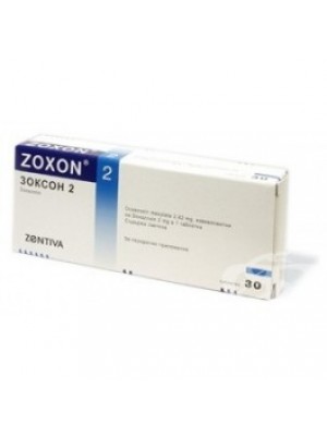 ZOXON 2 mg. 30 tablets
