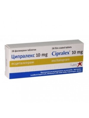 CIPRALEX . 10 mg. 28 tablets